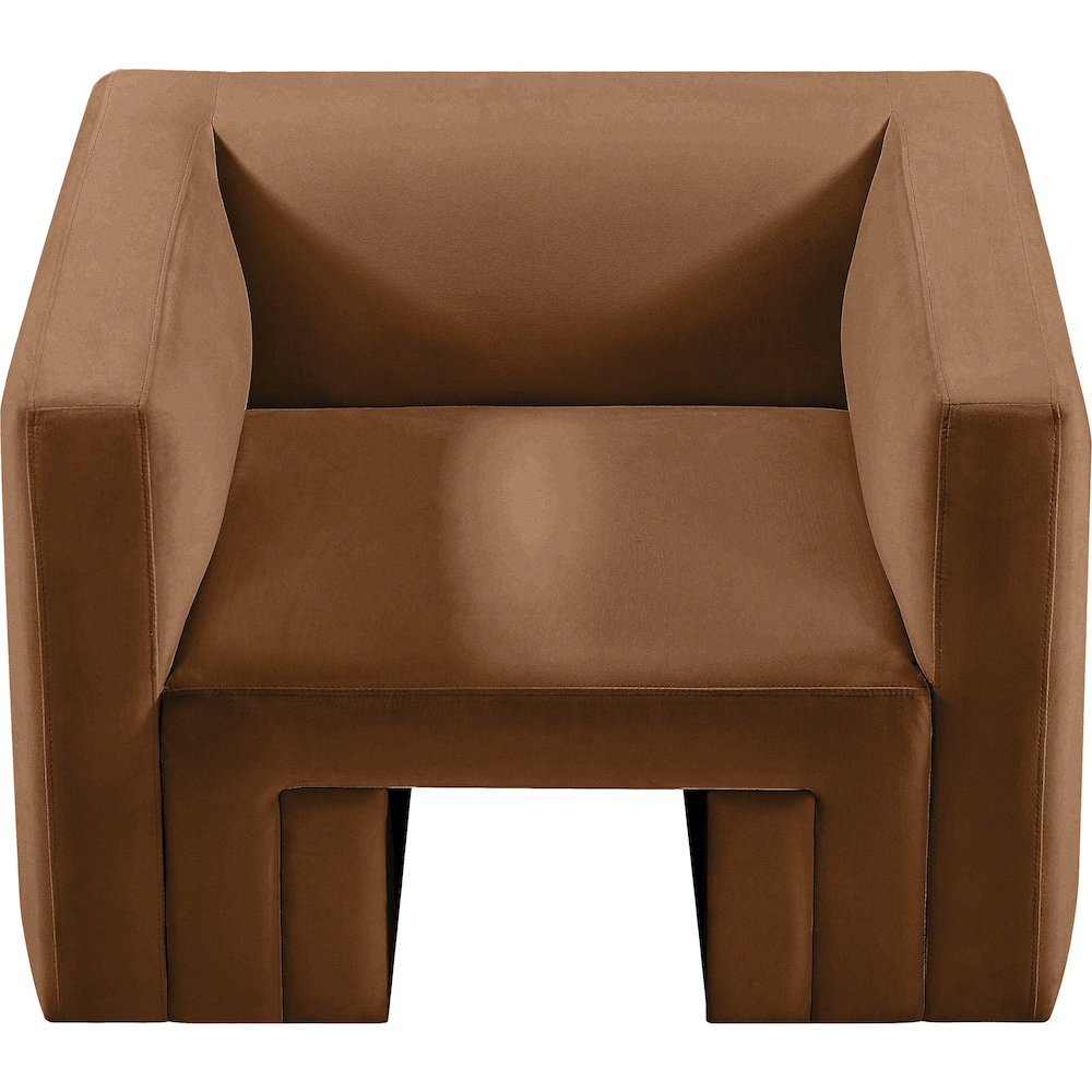 Henson Saddle Velvet Chair. Picture 5
