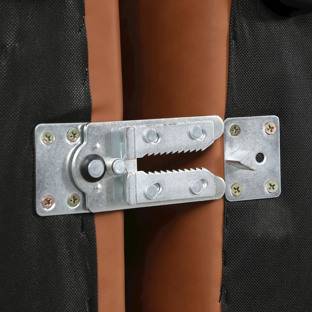 Cube Cognac Vegan Leather Modular Sectional. Picture 6