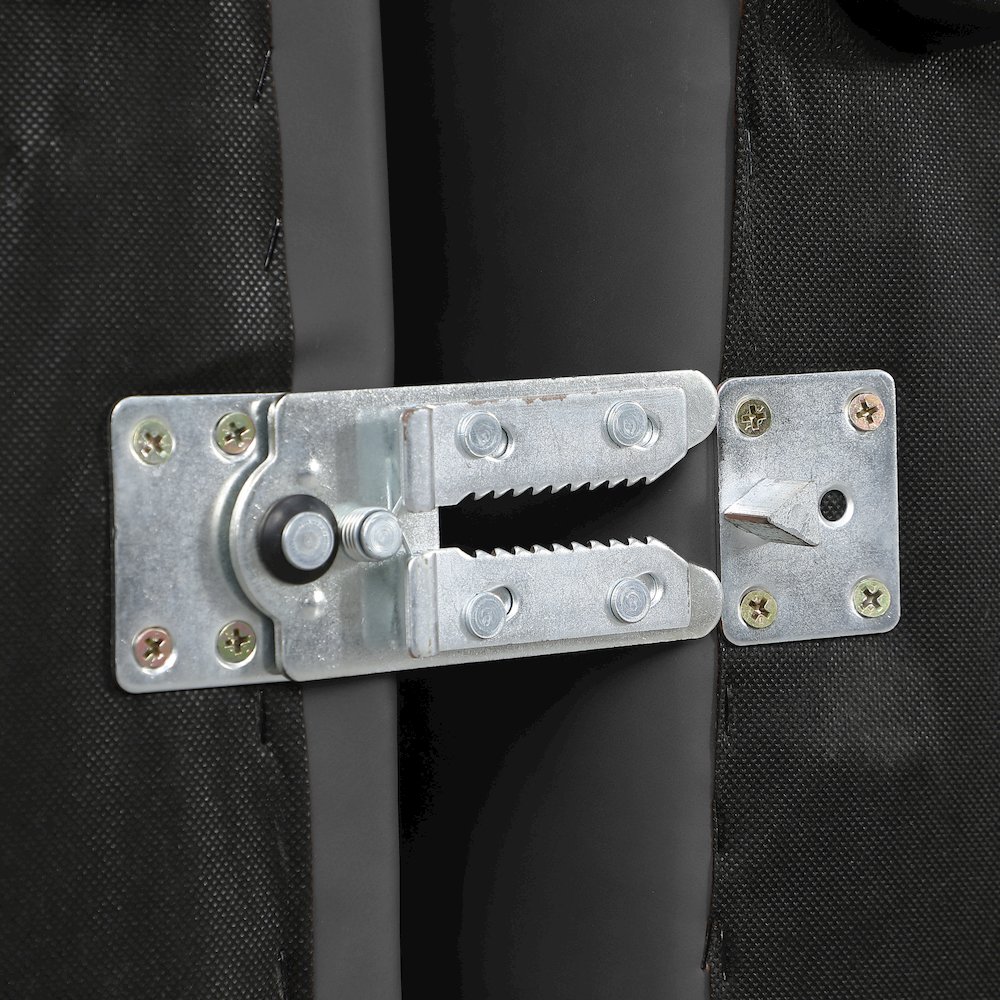 Cube Charcoal Grey Vegan Leather Modular Sofa. Picture 5