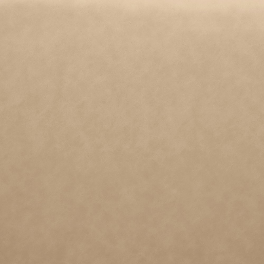 Cube Tan Vegan Leather Armless Chair. Picture 7