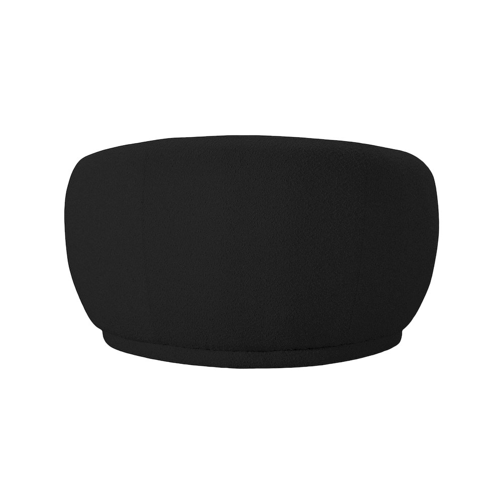Hyde Black Boucle Fabric Chair. Picture 2