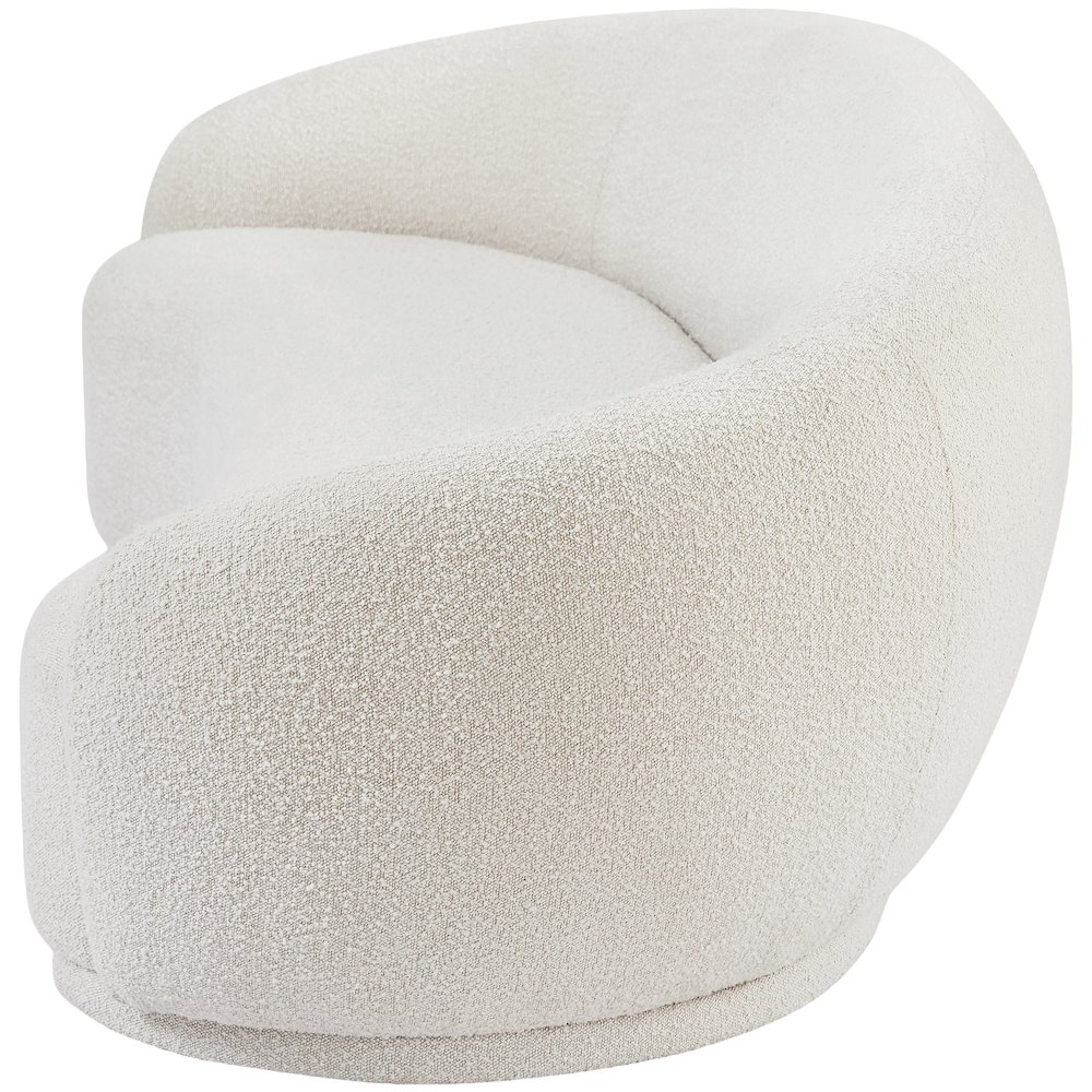 Hyde Cream Boucle Fabric Sofa. Picture 6