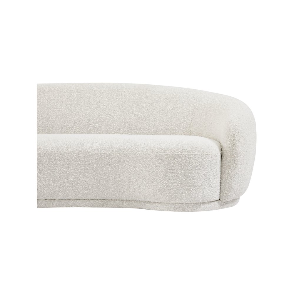 Hyde Cream Boucle Fabric Sofa. Picture 7