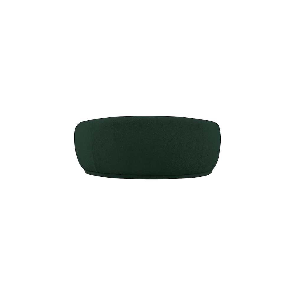 Hyde Green Boucle Fabric Loveseat. Picture 2