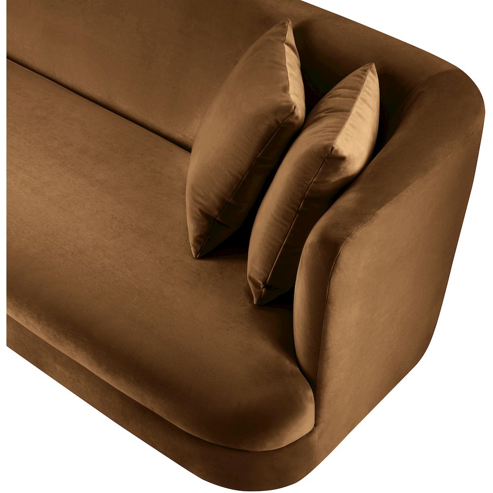 Alder Saddle Velvet Chair. Picture 10