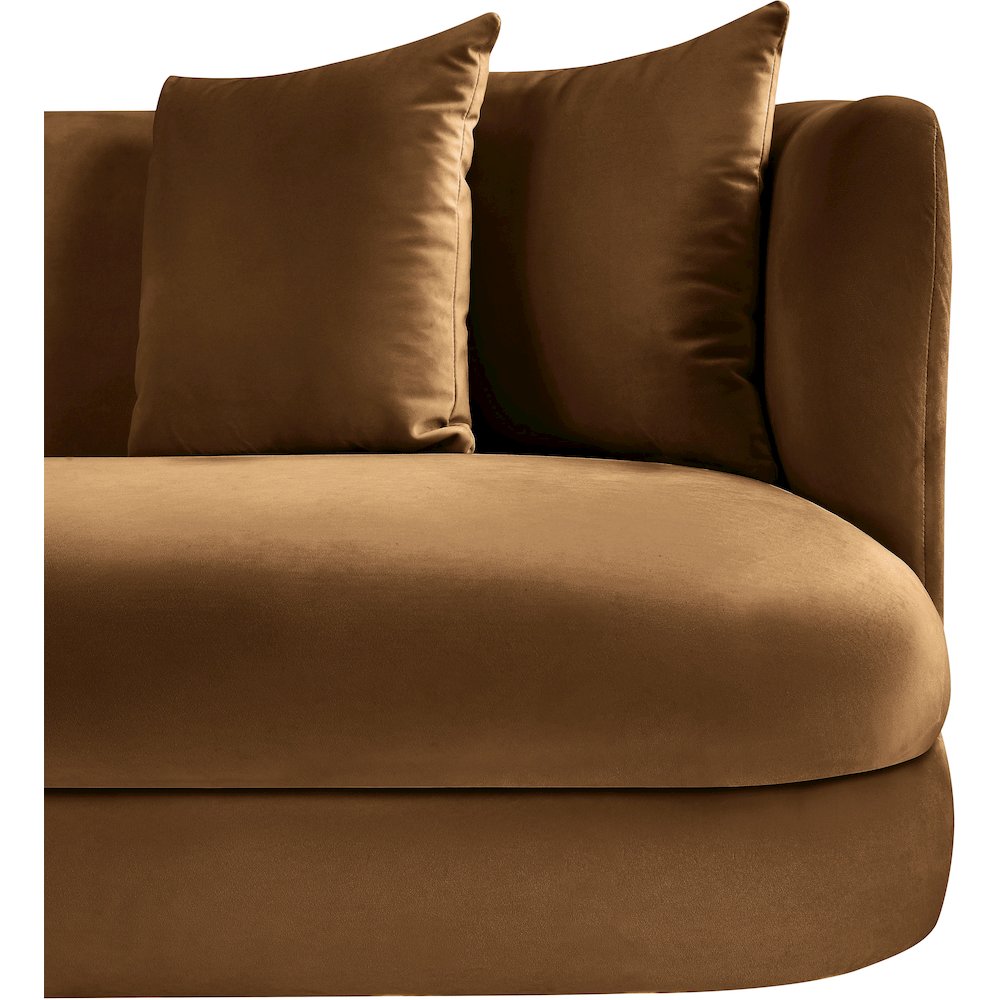 Alder Saddle Velvet Chair. Picture 7