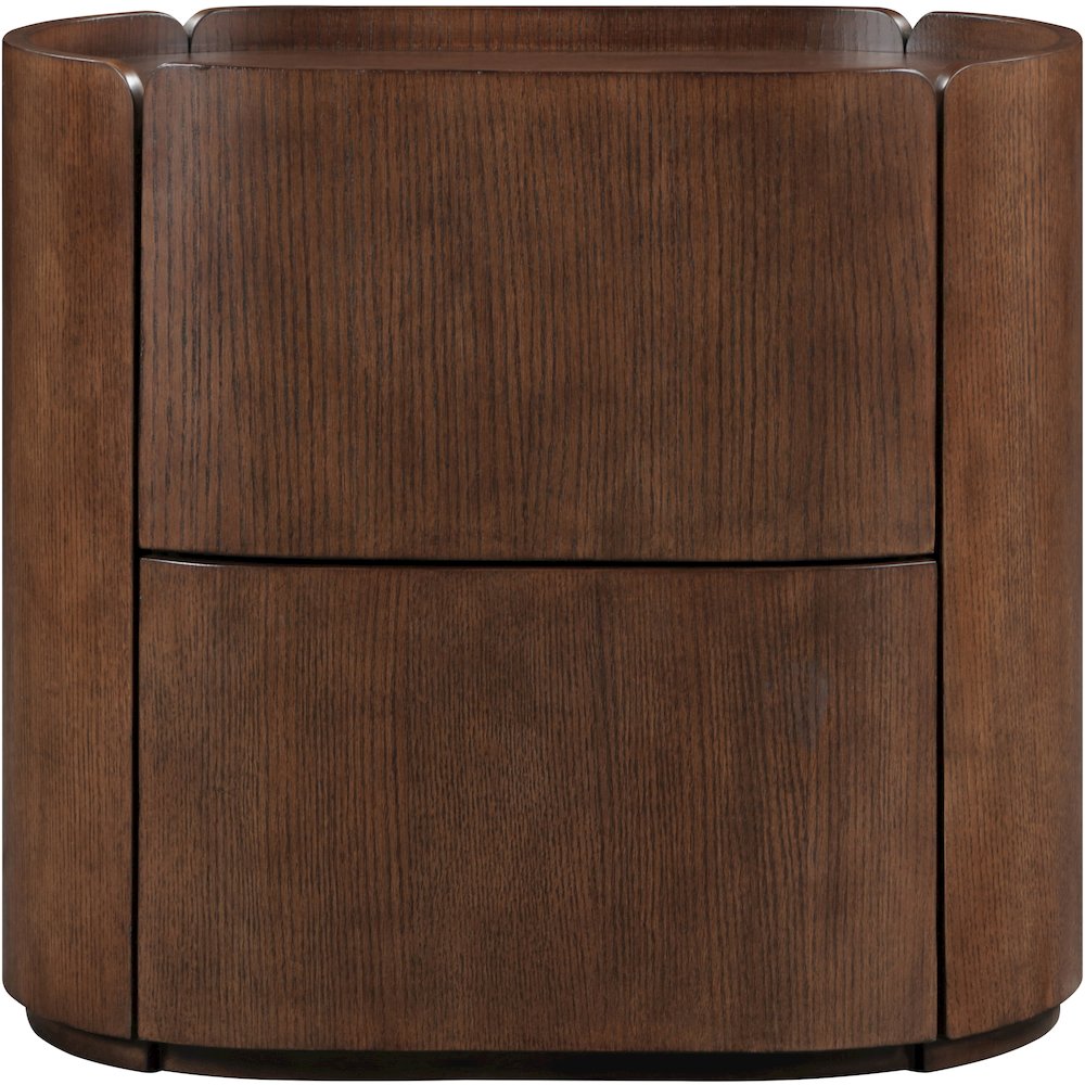 Everett Brown Night Stand. Picture 2