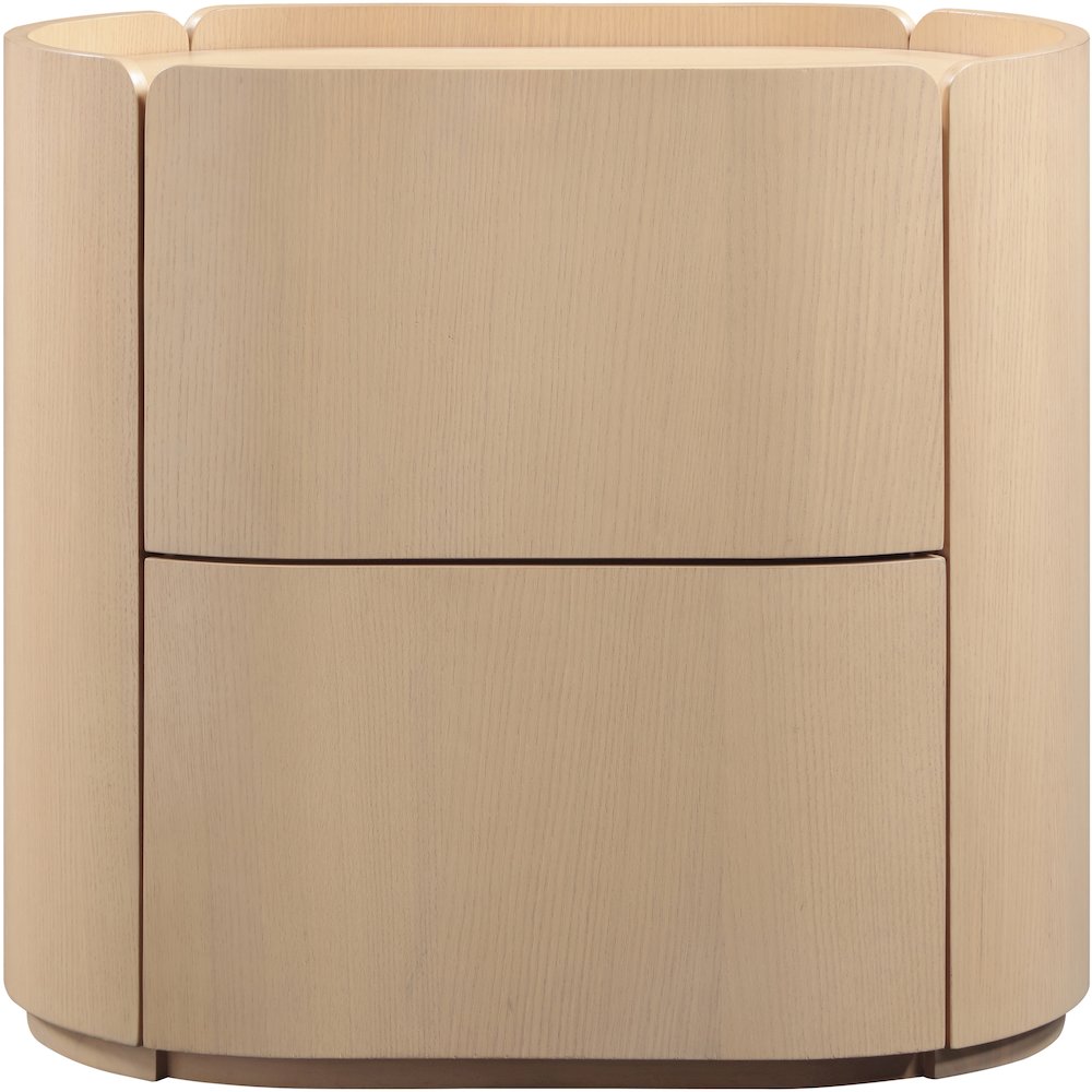 Everett Natural Night Stand. Picture 2