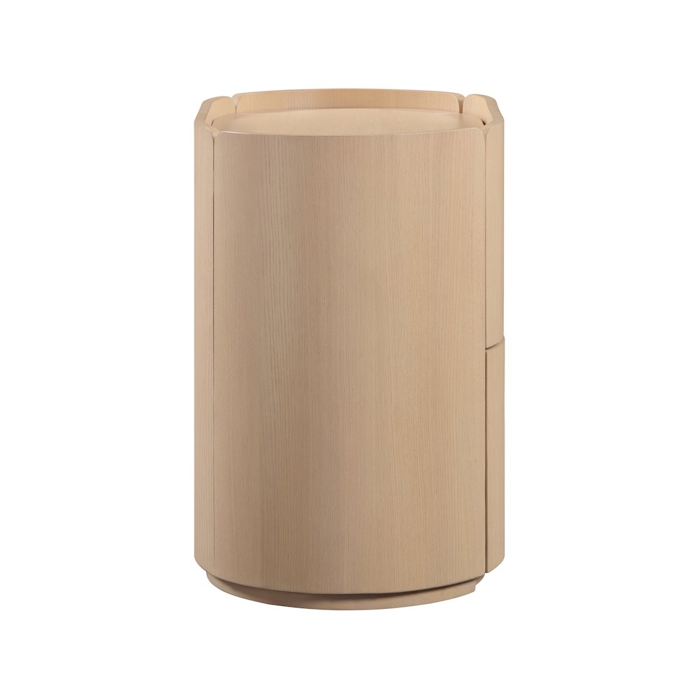Everett Natural Night Stand. Picture 3