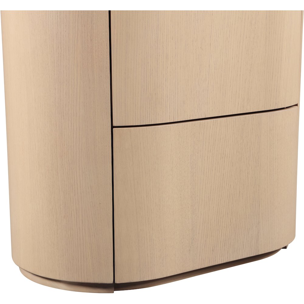 Everett Natural Night Stand. Picture 6