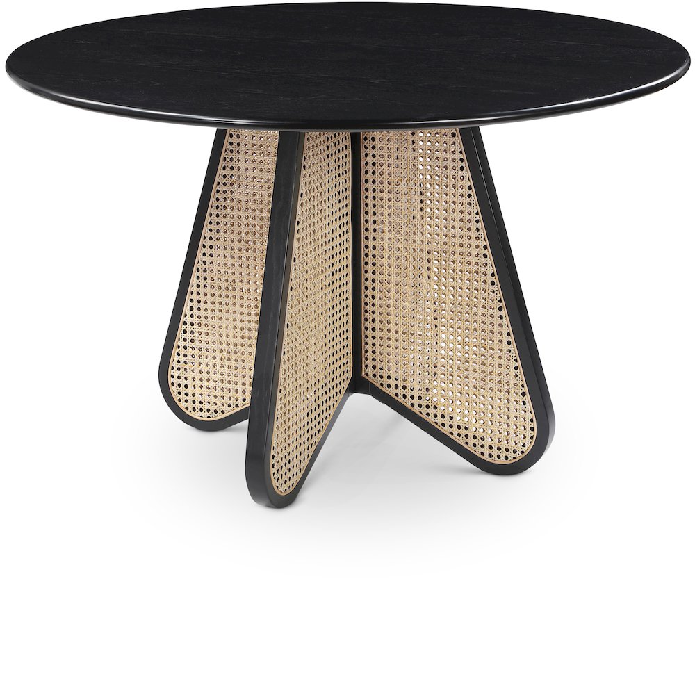 Butterfly Black Dining Table. Picture 1