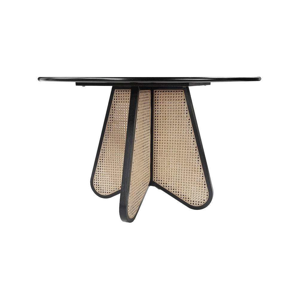 Butterfly Black Dining Table. Picture 3