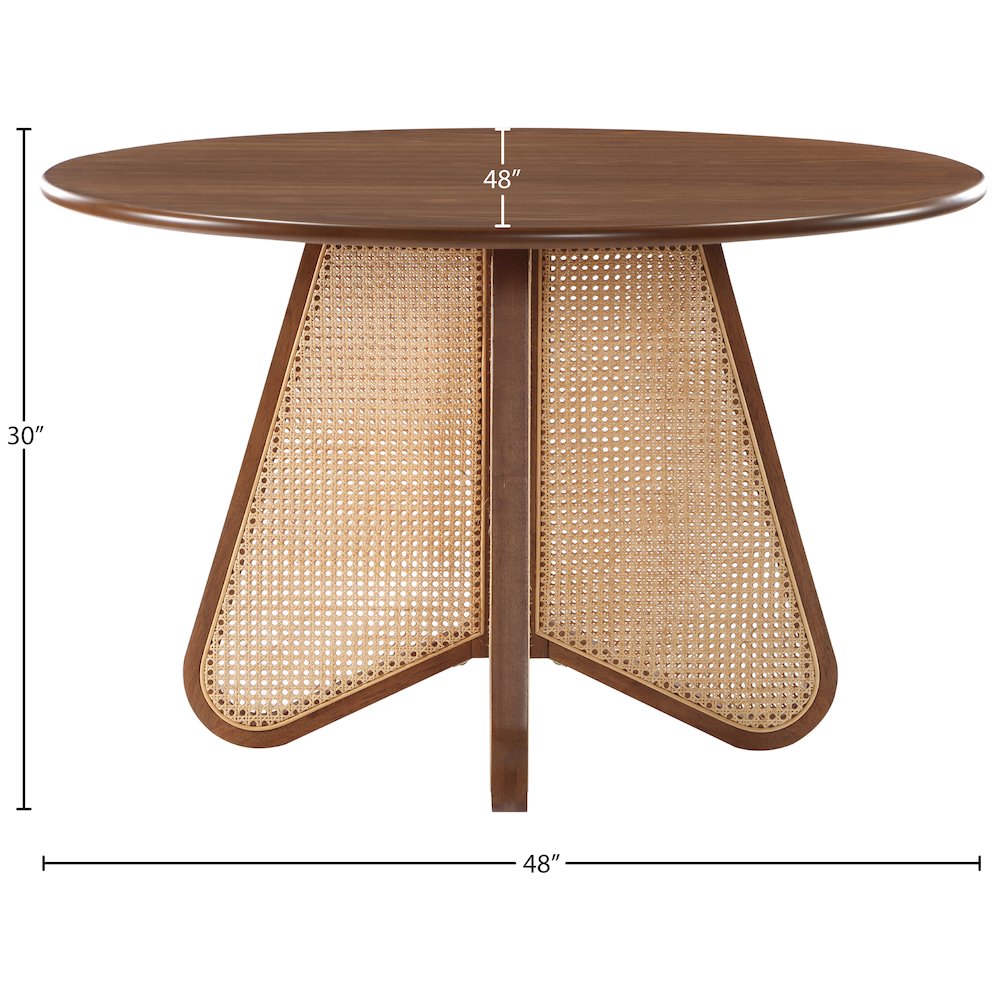 Butterfly Brown Dining Table. Picture 6