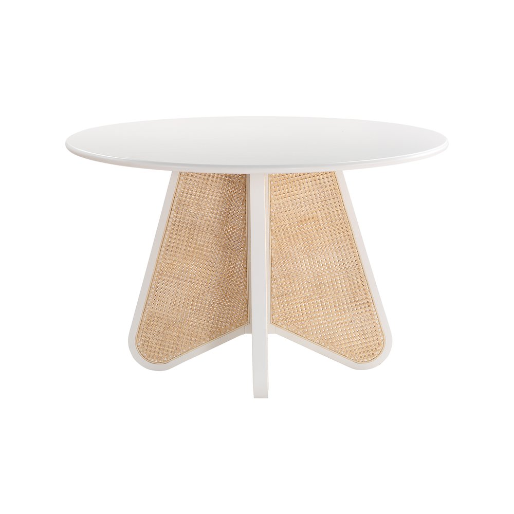 Butterfly White Dining Table. Picture 2