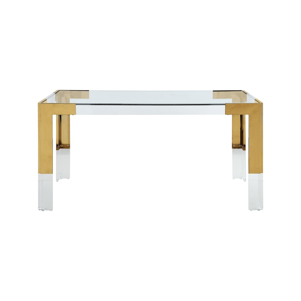 Casper Rich Gold Dining Table. Picture 2