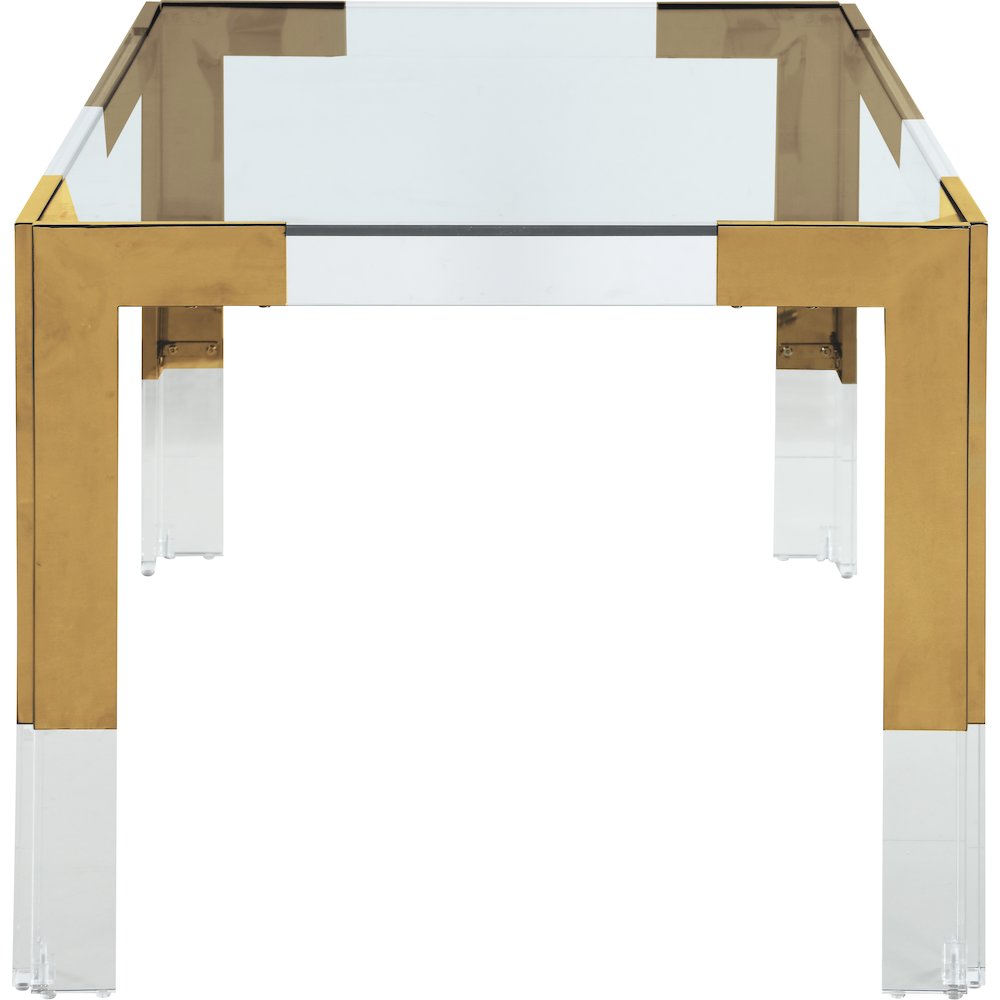 Casper Rich Gold Dining Table. Picture 3