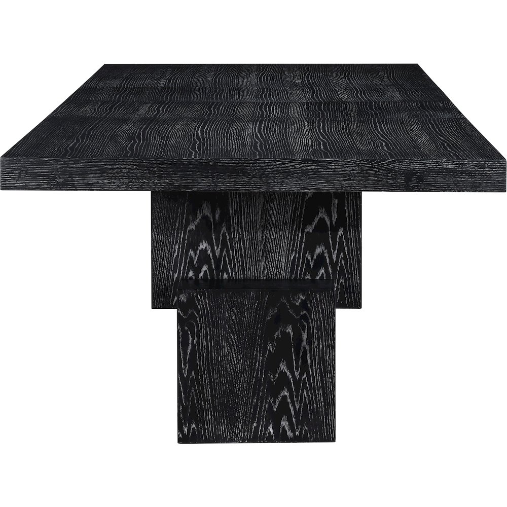 Anzio Black Dining Table. Picture 9