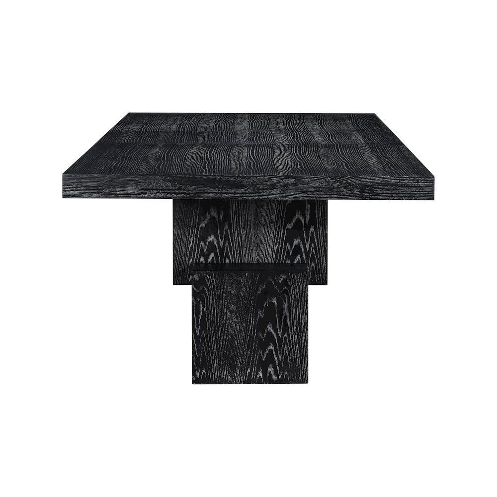 Anzio Black Dining Table. Picture 11
