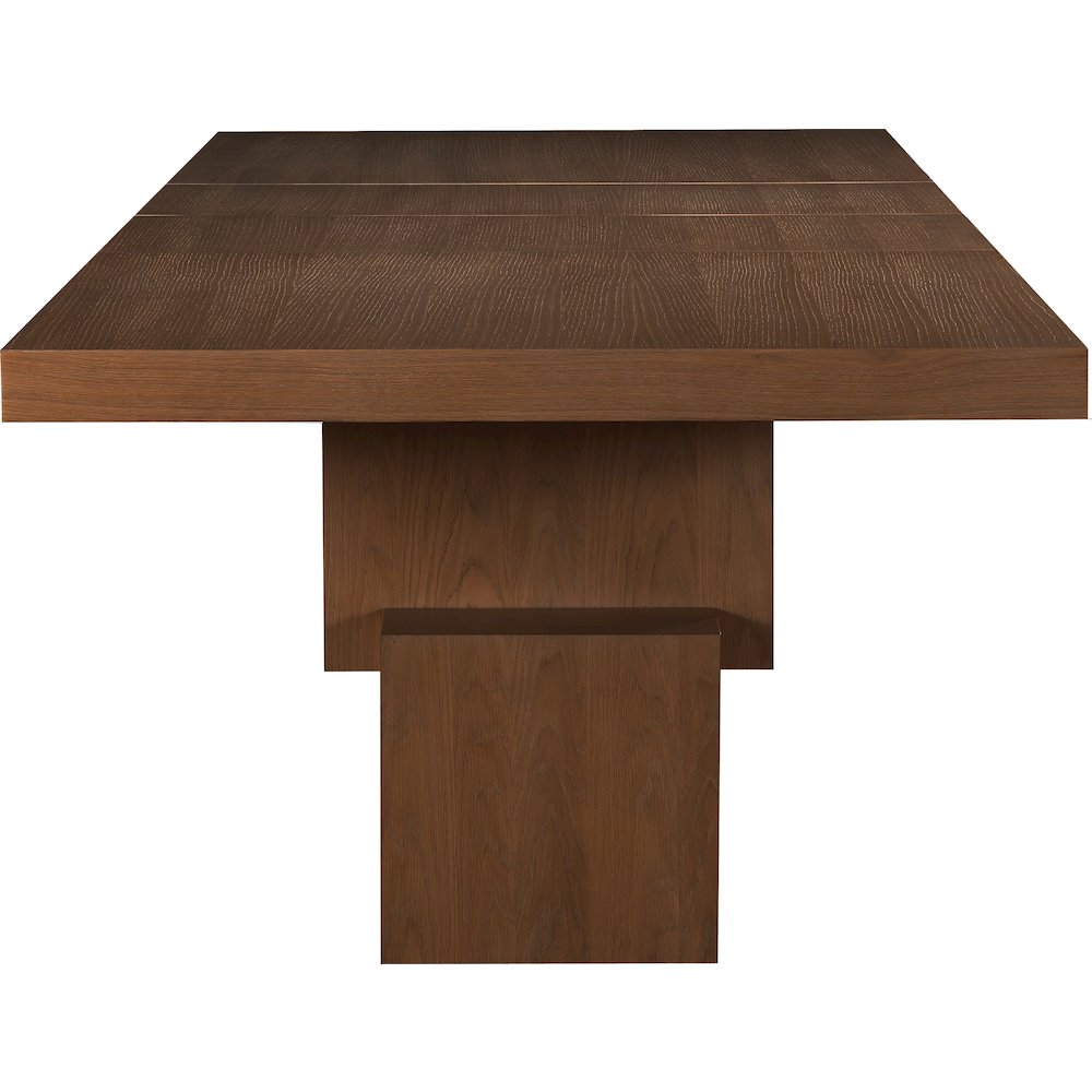 Anzio Brown Dining Table. Picture 9
