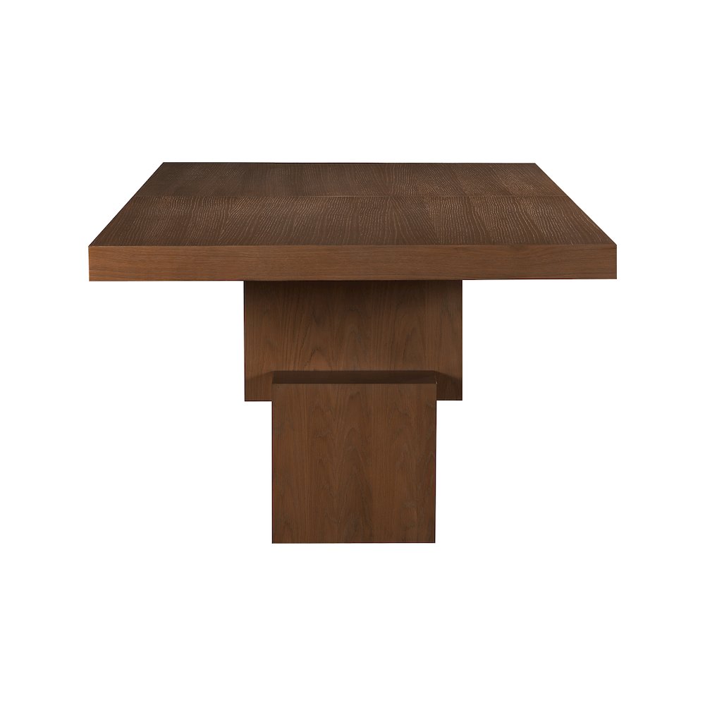 Anzio Brown Dining Table. Picture 11