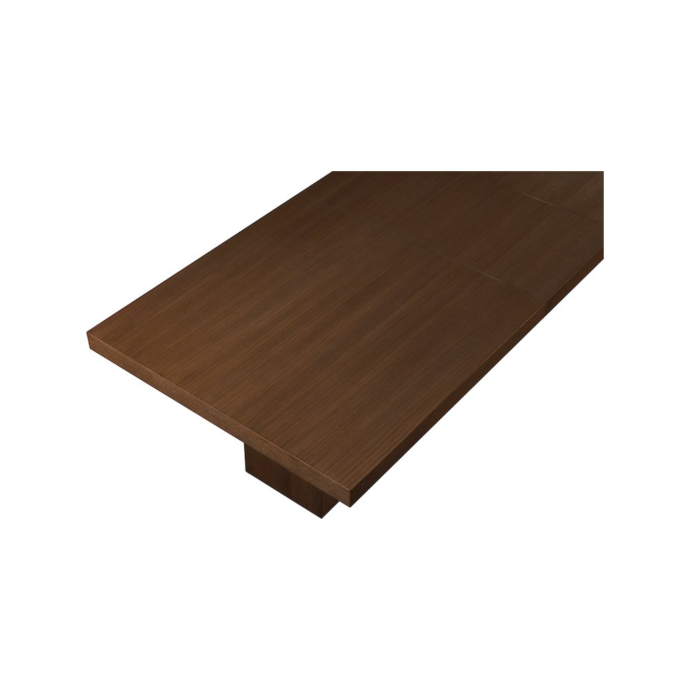 Anzio Brown Dining Table. Picture 12