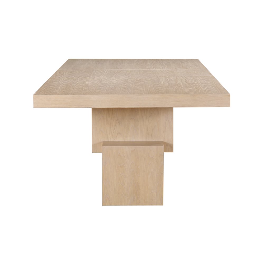 Anzio Oak Dining Table. Picture 10