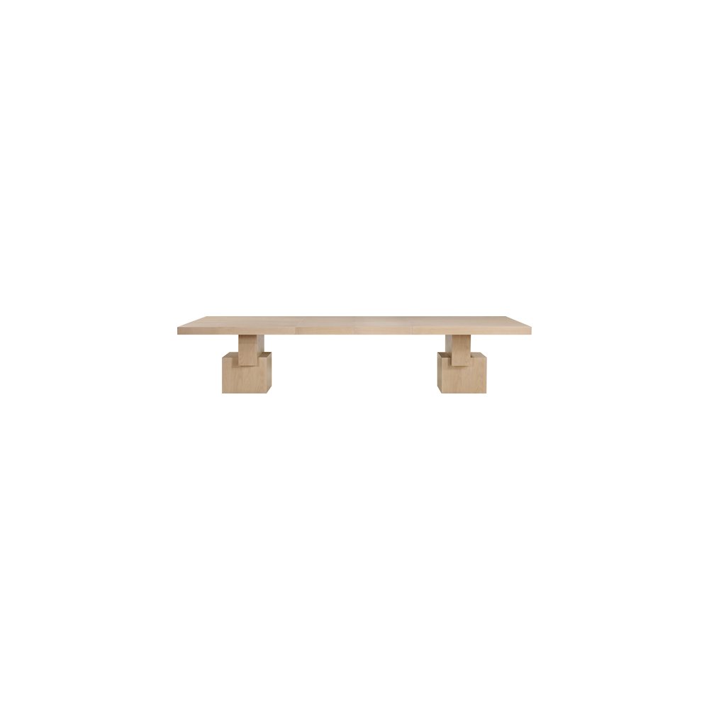 Anzio Oak Dining Table. Picture 6