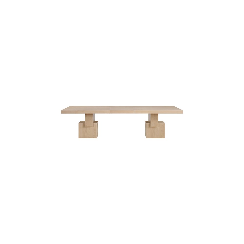 Anzio Oak Dining Table. Picture 7