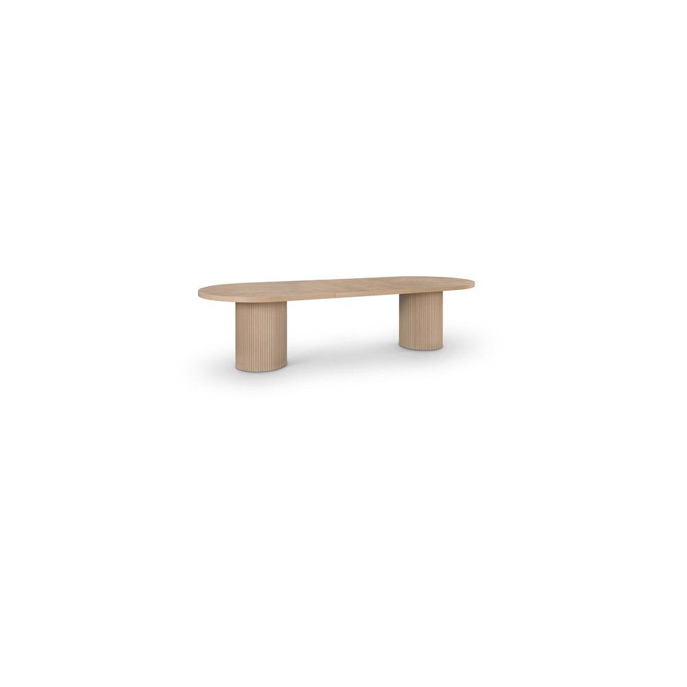 Belinda Natural Oak Veneer Dining Table. Picture 1