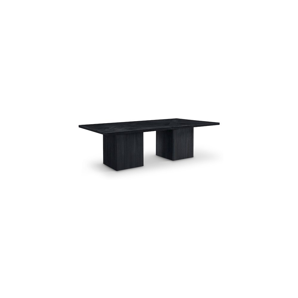 Belinda Black Modular Dining Table. Picture 1