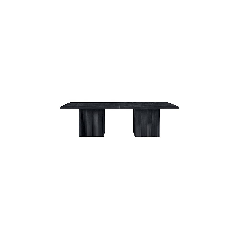 Belinda Black Modular Dining Table. Picture 2