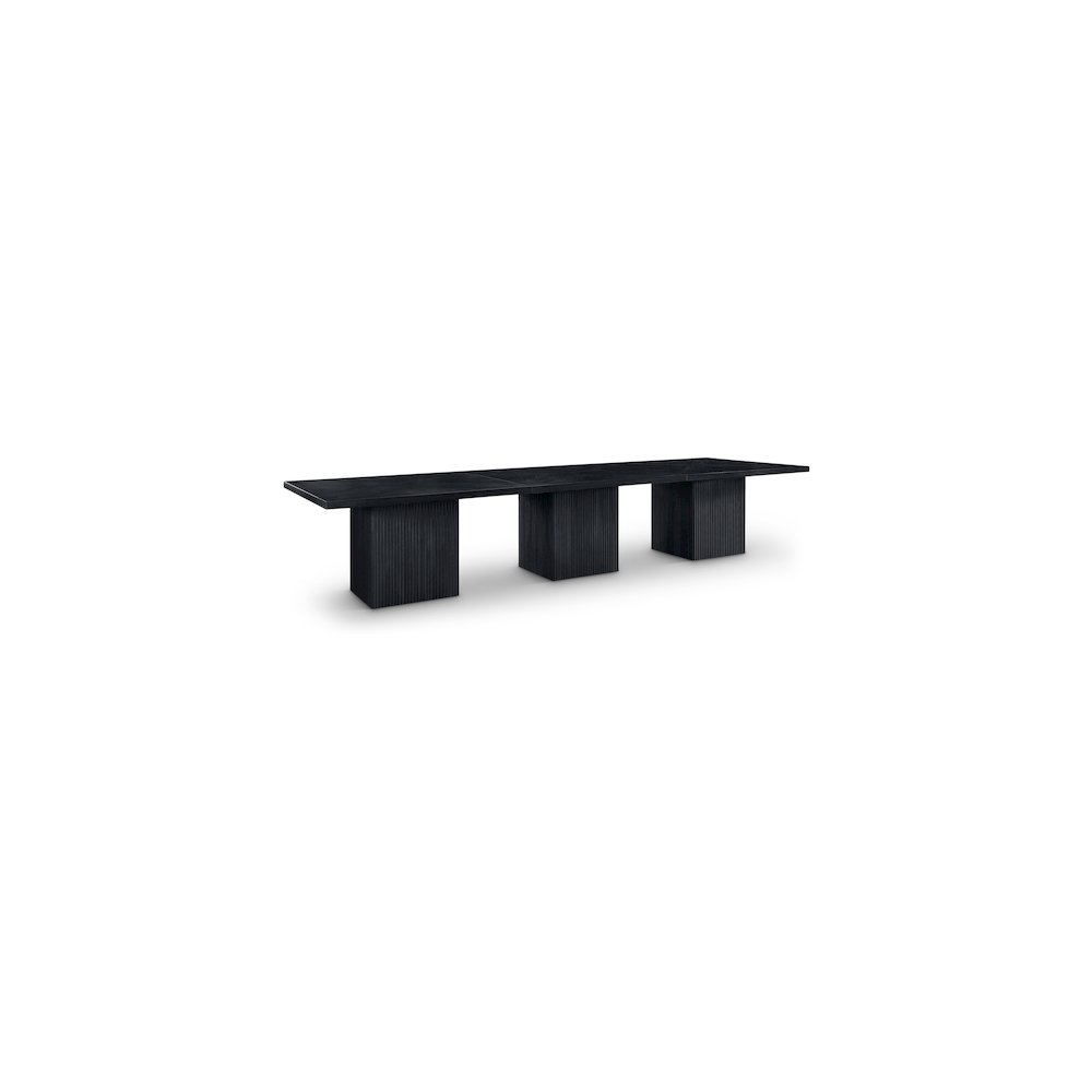 Belinda Black Modular Dining Table. Picture 1