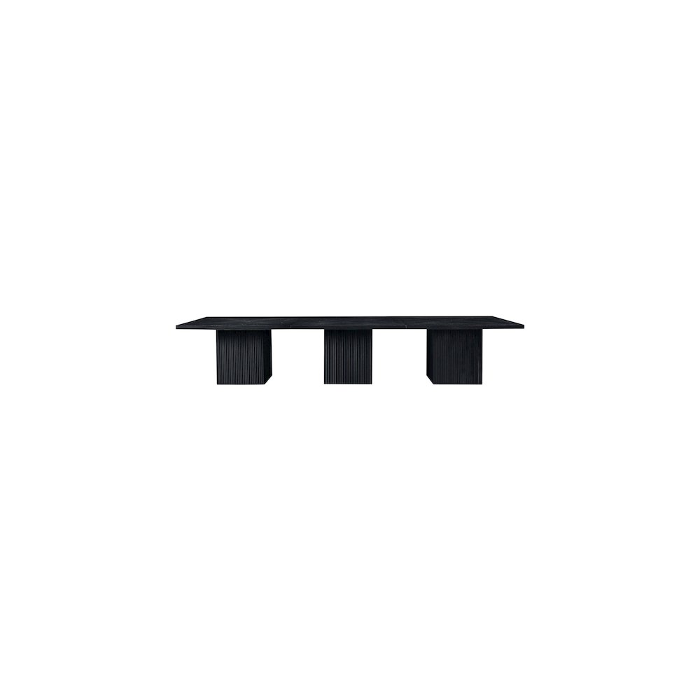 Belinda Black Modular Dining Table. Picture 2
