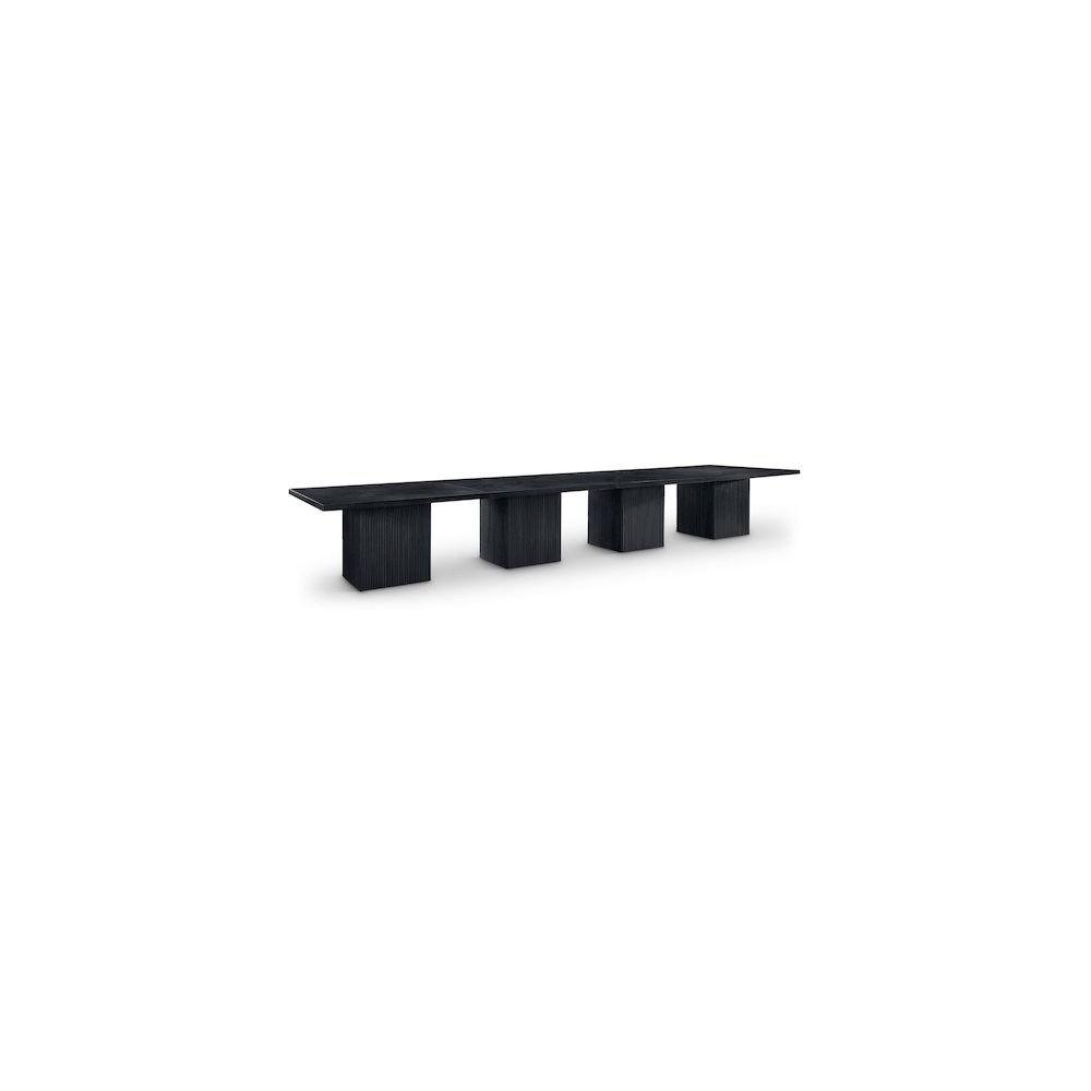 Belinda Black Modular Dining Table. Picture 1