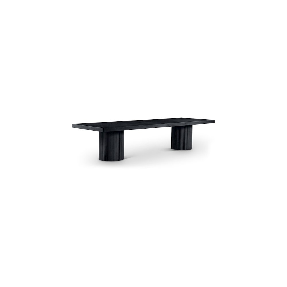 Belinda Black Dining Table. Picture 1