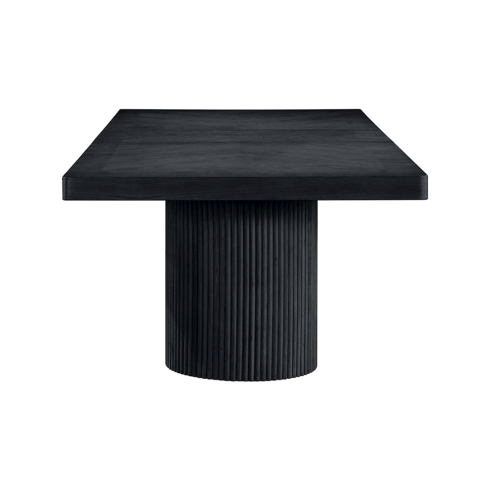 Belinda Black Dining Table. Picture 10