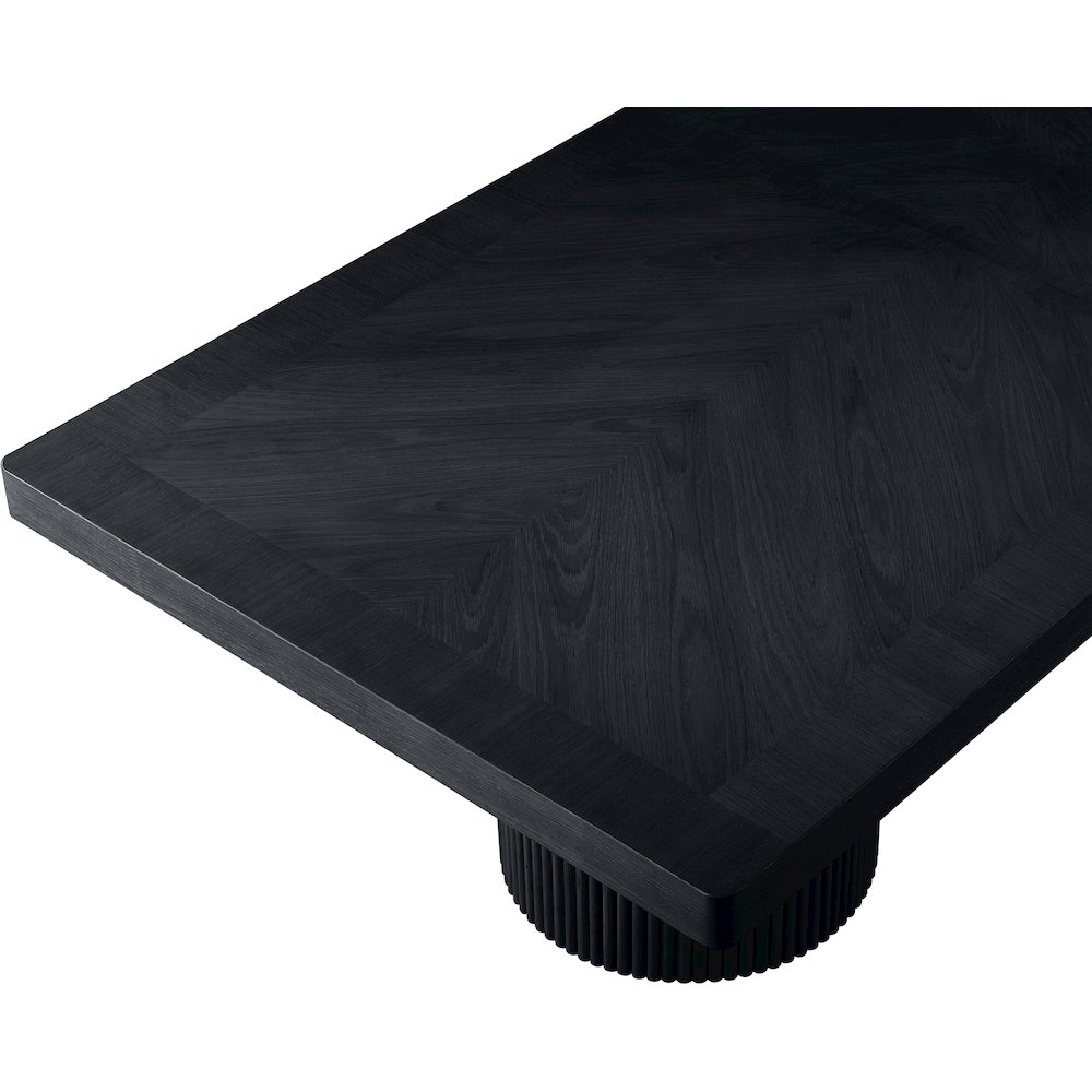 Belinda Black Dining Table. Picture 12