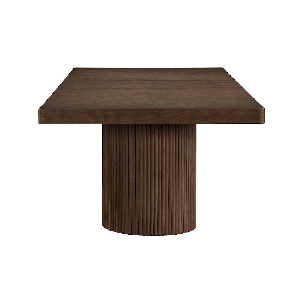 Belinda Brown Dining Table. Picture 10
