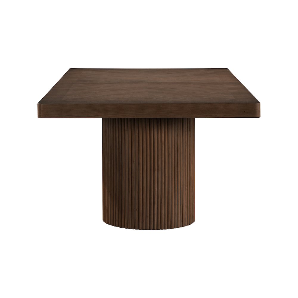 Belinda Brown Dining Table. Picture 11