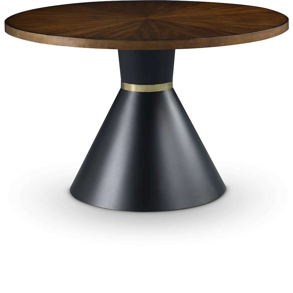 Sheridan Brown Wood Dining Table. Picture 1