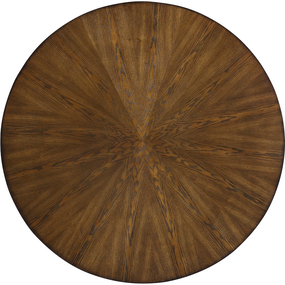 Sheridan Brown Wood Dining Table. Picture 2