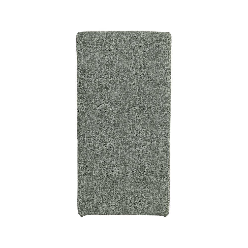 Benson Green Linen Textured Fabric Dining Chair, Set of 2. Picture 2