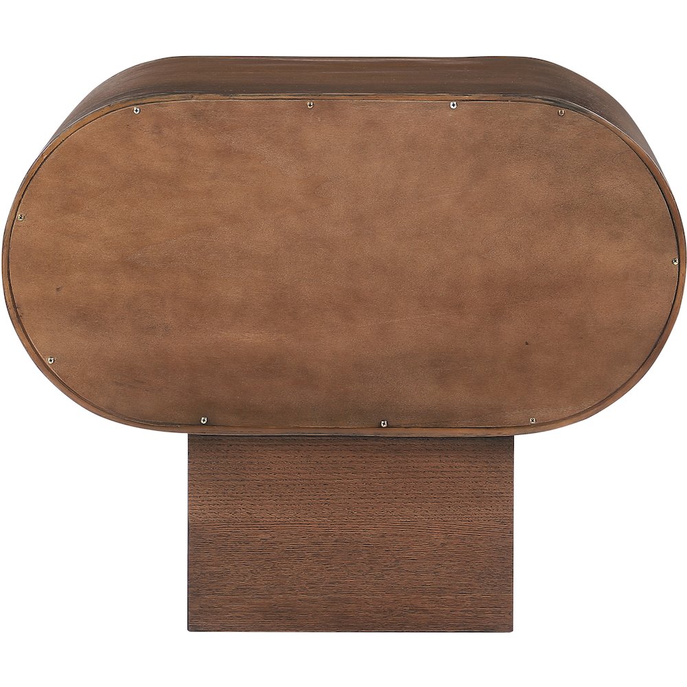 Harlow Brown Night Stand. Picture 4