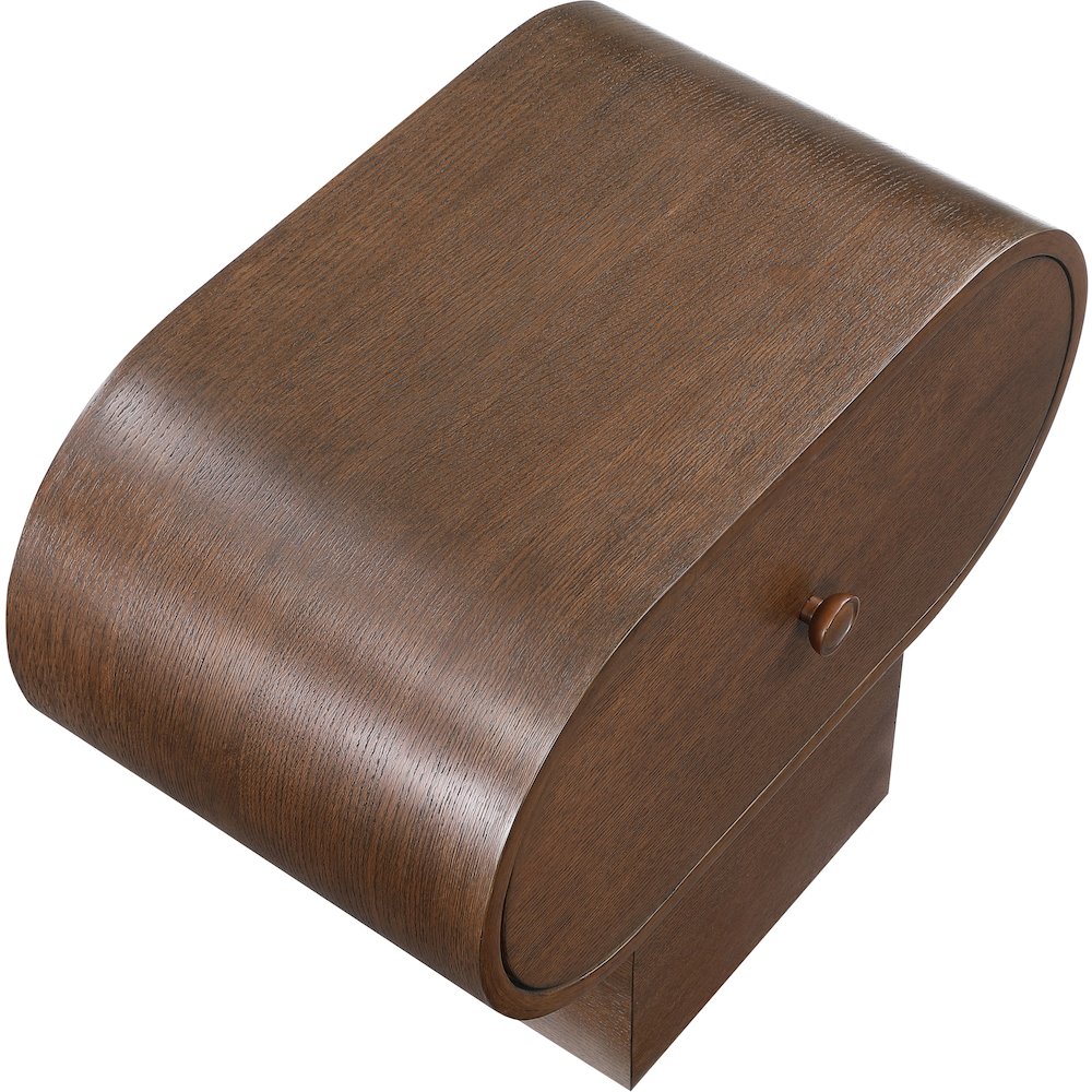 Harlow Brown Night Stand. Picture 7