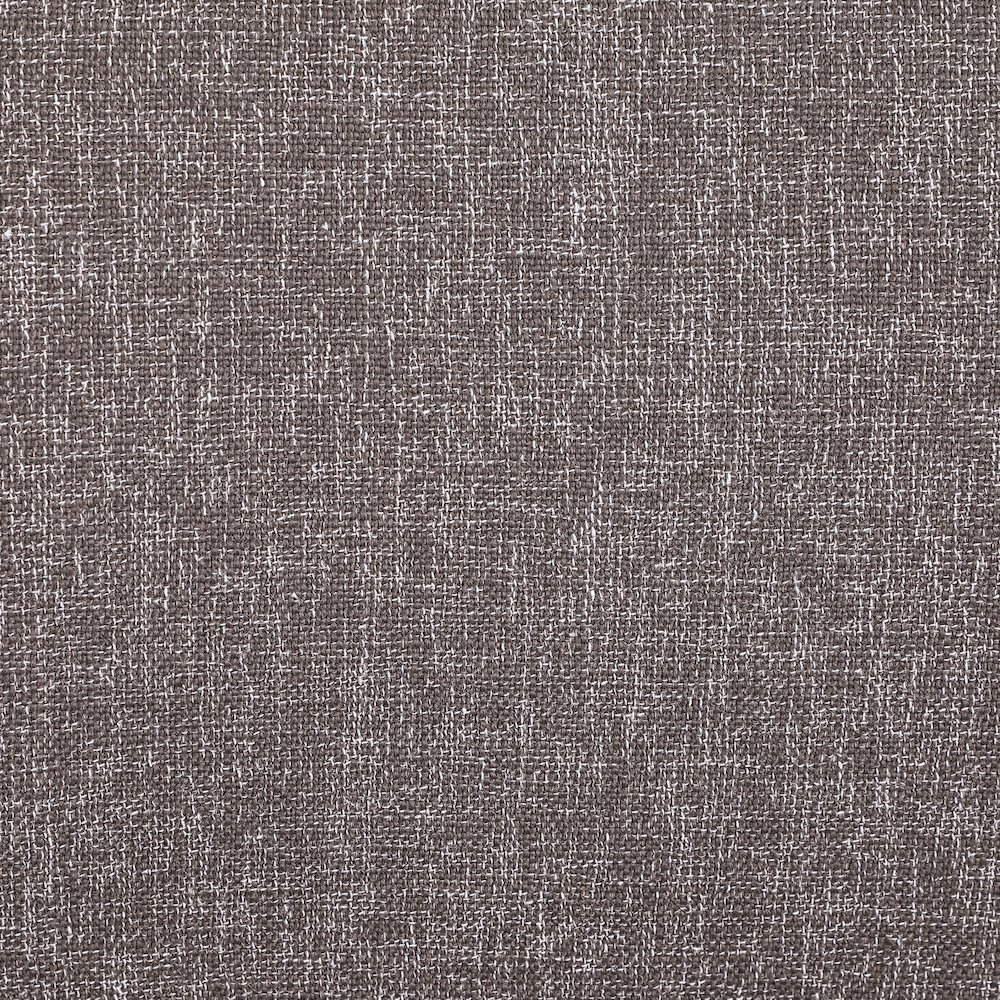 Gramercy Brown Linen Textured Fabric Stool. Picture 7
