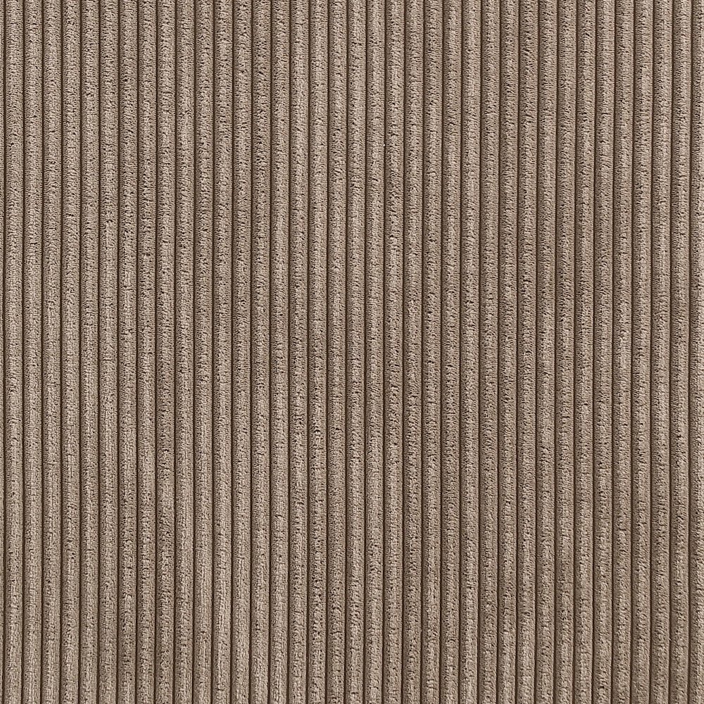 Benson Brown Microsuede Corduroy Fabric Dining Chair, Set of 2. Picture 7