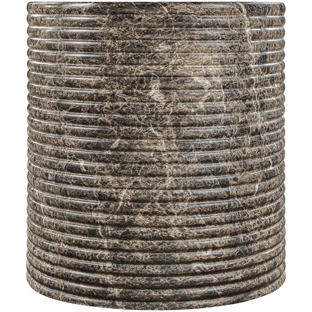 Rapallo Brown Concrete Indoor/Outdoor End Table. Picture 3