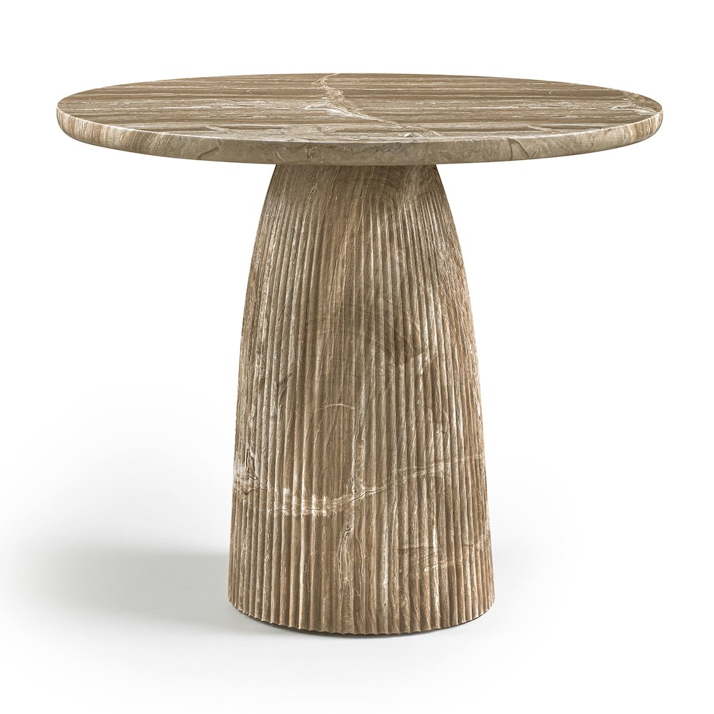 Venosa Beige Concrete Indoor/Outdoor Counter Height Table. Picture 1