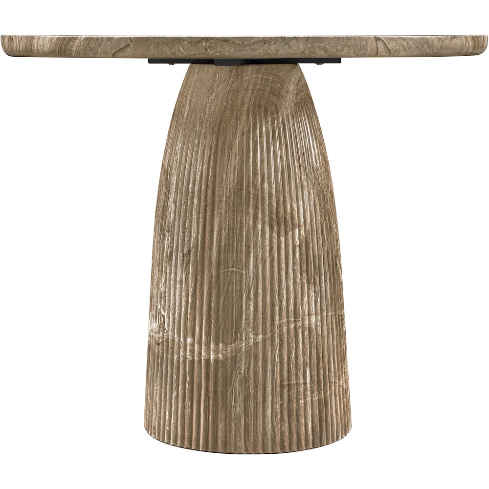 Venosa Beige Concrete Indoor/Outdoor Counter Height Table. Picture 3