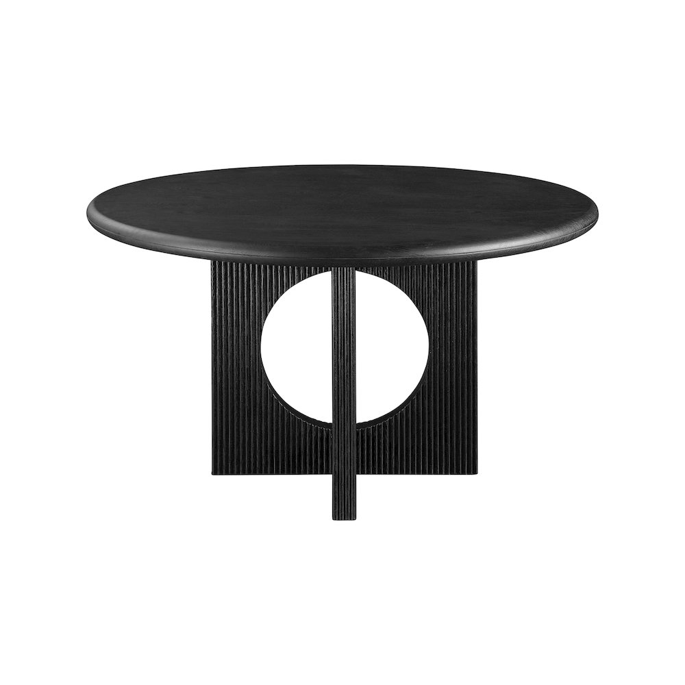 Rivas Black Dining Table. Picture 2